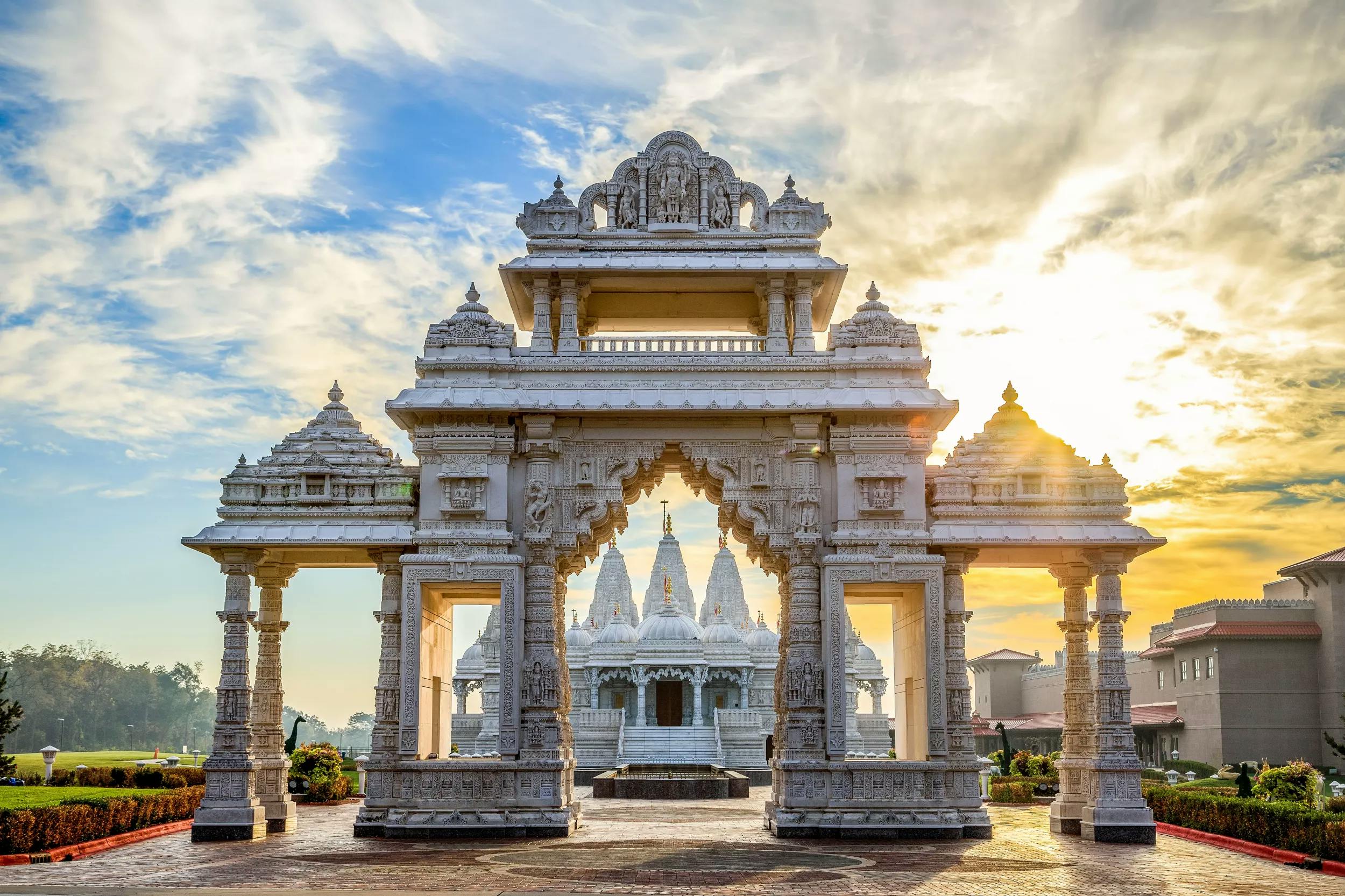 BAPS Mandir in Bartlett, IL